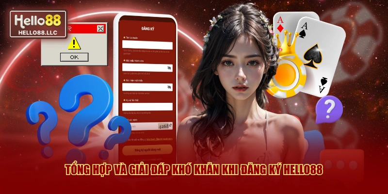 Tổng hợp và giải đáp khó khăn khi đăng ký Hello88