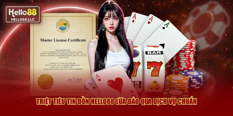 Triệt tiêu tin đồn Hello88 lừa đảo qua dịch vụ chuẩn